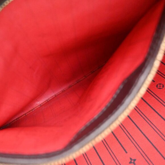 LOUIS VUITTON Neverfull MM Shoulder Bag Damier Ebene BN U.S.A. N51105 40KB322 - Picture 14 of 16